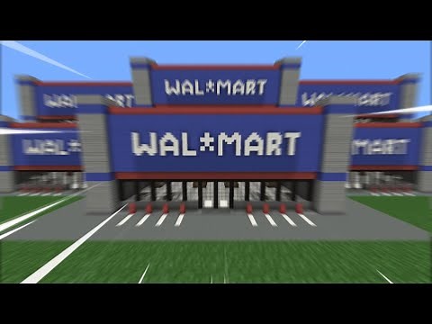 3000 viewers build a walmart empire in minecraft