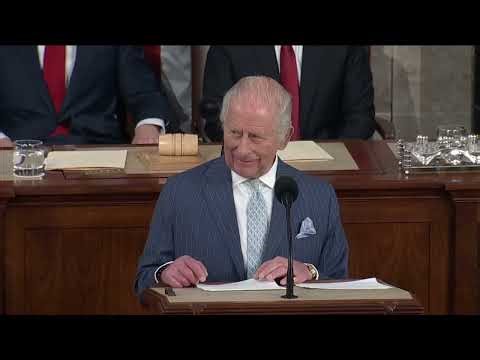 Suomeksi: Kuningas Charlesin puhe kongressissa 28.4.2026 - Britti-imperiumin antautuminen