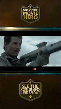 Guess the Movie Hero by Scene! 💪 | Movie Protagonist Quiz (Part 1 - Short 2) #moviehero