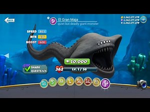 NEW EL GRAN MAJA PLAYABLE IN HUNGRY SHARK WORLD - Hungry Shark World