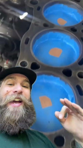 Replacing a head gasket #jeeplife #offroad #jeepwrangler #4x4 #cars #car #ford #offroading #shorts
