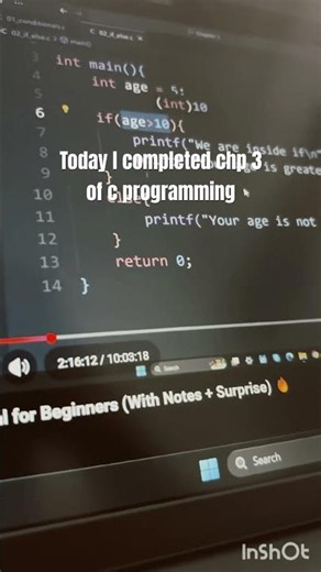 Day 3/30 - CodeBeforeCollege 🚀#code #college #aspirants #programming #jee #privatecoll #btechcse