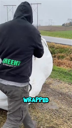 This isn’t just wrapped hay—it’s science at work. #FarmScience #SilagePower #EcoFarming | Factory Monster