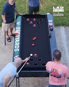 Pool pong looks like the sickest game 🎱🥤 | LADbible New Zealand