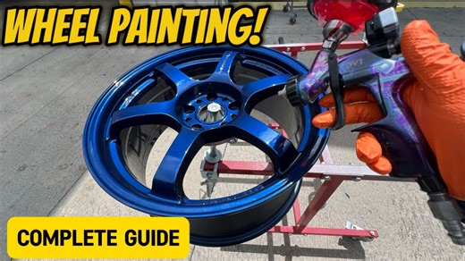 The BEST Professional Guide to Painting Wheels! There Are Simpler Ways, But If You Want To Paint Wheels Like A Pro, Then This Is How You Do It. - BangShift.com