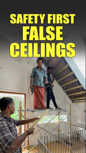 False ceilings should do more than look elegant — they should last. Here we’ve used Schalewood WPC panels reinforced with plywood channels for extra strength and safety, ensuring a stable, long-lasting finish. AtticLab | Architecture, Interior & Landscape 📞 91 96451 45151 | 🌐 www.atticlab.in | 📩 atticlab.in At AtticLab, we ensure every layer of your home — from structure to finish — is built with care and technical precision. This Schalewood WPC false ceiling system, reinforced using plywood 