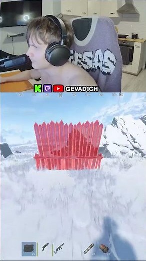 No need for any other gun if u have p2🙂 #gevad1ch #twitch #rust #rustsolo #crosshairx #shorts
