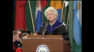 Barbara Bush delivers Wellesley College Commencement address (full speech)