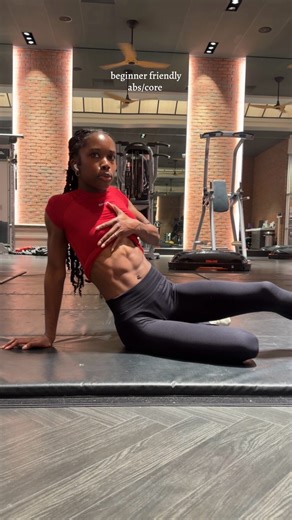 Kira on Instagram: "We’re going back to the basics with these 4 simple but effective core/ab exercises so find a spot on the mat, keep that core engaged, and follow me to start building these bricks of sweet muscles! 💪🏾🏃🏾‍♀️ Top from @dfyne.official dc: ASANA #gymgirl #lean #abs #muscledefinition #beginnerfriendly"