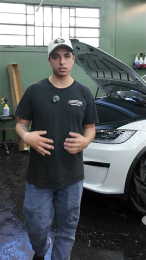 Satisfying PPF install on Tesla with 3M Film 🛡️