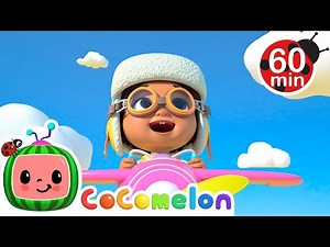 Airplane Song ✈️ Fly In The Sky! | Cocomelon | Community Corner 🌸| Kids Sing and Play