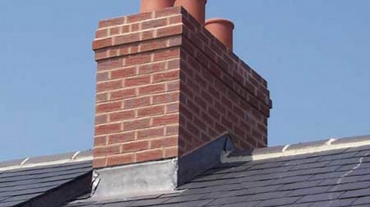 Chimney Flashing - Lead dpc tray