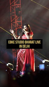 @cokestudiobharat went IRL and Delhi showed up in full volume. Shreya Ghoshal, Aditya Rikhari, Rashmeet Kaur, and Divyam Sodhi with Khwaab Music turned NSIC Okhla into one unforgettable goosebumps-filled experience 🙌✨ #cokestudio #cocacola #explore #delhi | So Delhi