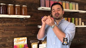 The Honey Jar Plain Honey Sticks - Pure Honey Straws For Tea, Coffee, or a Healthy Treat - One Teaspoon of Flavored Honey Per Stick - Made In The USA with Real Honey - (50 Count)