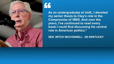 McConnell reacts to statue planned for Kentucky Capitol