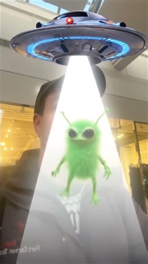 I found an alien effect