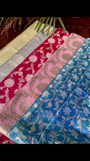 •Royal & Luxurious! *Handwoven Pure Zari Brocade* Experience timeless royalty in this handwoven brocade crafted with pure zari, offering rich texture and regal elegance. #viral #trendingvideo #trendingtiktok #pakistani #fashionstyle