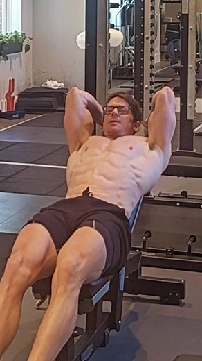 Incline Bench Leg Raises for Stronger Abs Workout