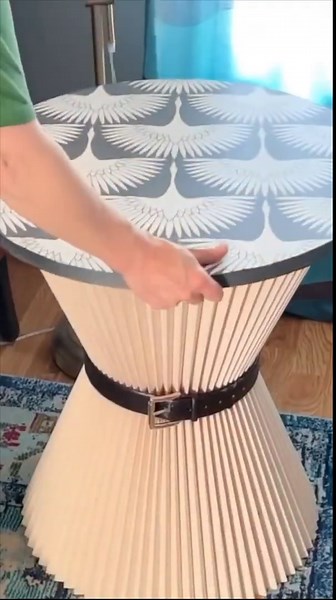 Turn a thrifted lampshade into THIS! 😍