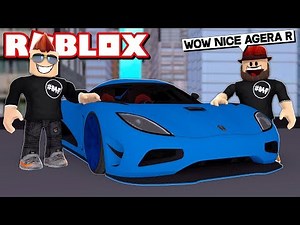 MY BRAND NEW $1,600,000 AGERA in ROBLOX VEHICLE SIMULATOR | DRAG RACES | CAR STUNTS