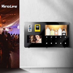 [Hot Item] New Business Small Smart Automatic Wall Mounted Cologne Perfume Spray Vending Machine Bar Dispenser for Sale