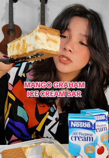 Delicious Mango Graham Ice Cream Bar Recipe