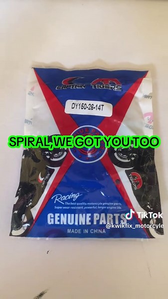 POTD Front sprockets;CG,BM,DY &SPIRAL,we gatch you. #motorcyclespareparts #captainmotorcycle #nduthiculture #nduthiculturekenya @wambui_gathoni2