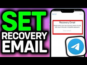 WORKING 2026! How To Add Recovery Email To Telegram