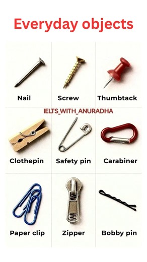 Everyday Objects & Their Names | Learn Basic English Vocabulary