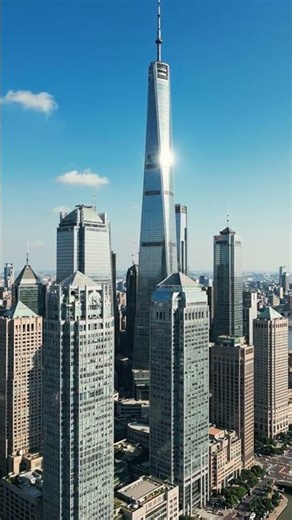 shaghai city skysper relestic Day view 🌃🏙️