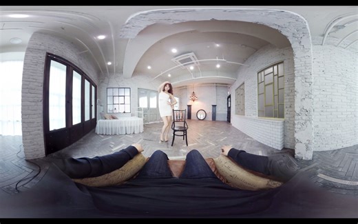 【VR全景美女】韩国女神我的VR女友，以前一身傲气，输在你的甜蜜