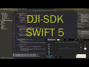 DJI-SDK swift 5 programming with the Hdrpano Framework lesson 1