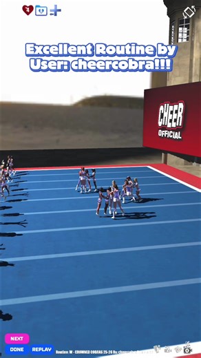 Cheercobra’s cheer choreography is so good!!! #cheer #cheerleader #cheerleading #allstarcheer #cheerofficial3d