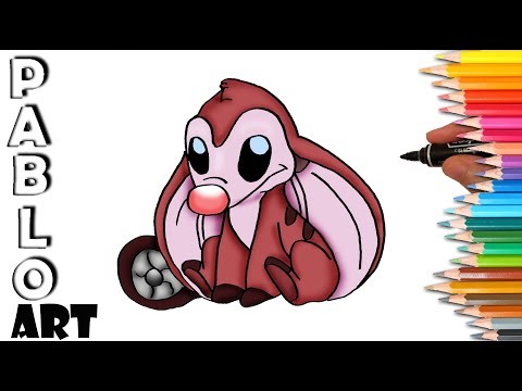 How to Draw Shush from Lilo and Stitch ❤️ ❤️ | Learn to Draw step by step