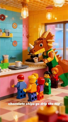 Dino Dance Party in LEGO City! #LEGOCity #DinosaurDance #LEGOStopMotion #KidsMusicVideo