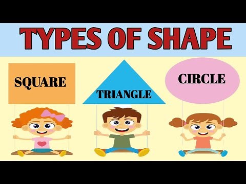 Different types of 2D shapes for kids | 2D animation shapes | Basic shapes