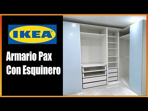 Guía Paso a Paso de Como Montar armario PAX de Ikea Con Esquinero