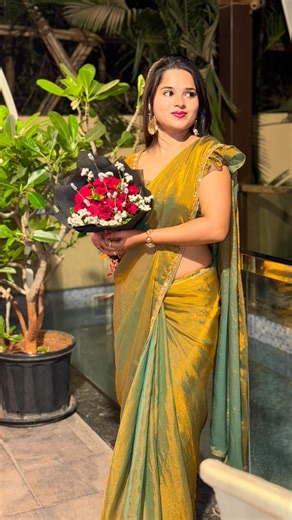 Pratiksha Phapale | Saree received by @anki_sareejwellery_collection #saree #look #viral #trend #trendingsongs #trend #krushana #newsong #gautami #gautamipatil | Instagram
