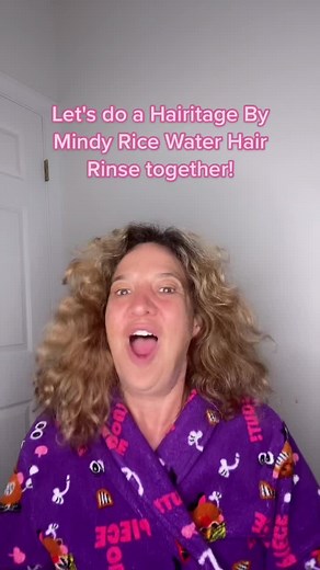 Hairitage By Mindy Rice Water Hair Rinse Tutorial