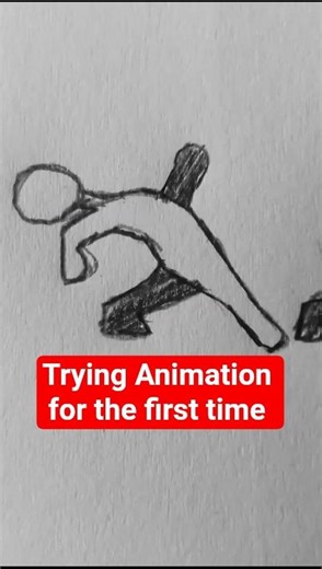 Trying Hand-Drawn Animation for the First Time #animation #drawing #sketch #shorts #shortsfeed
