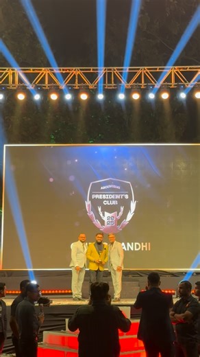 Chirag Gandhi on Instagram: "President’s Club 2025 🏆 #Ascendion #Ascent #PC #PC2025 #ChiragGandhi"