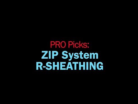 Testimonial ZIP R12 Sheathing