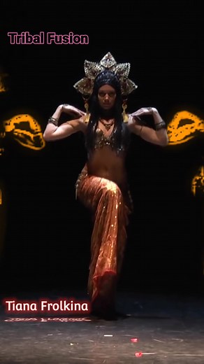 Seductive Tribal Fusion Belly Dance Performance by Tiana Frolkina