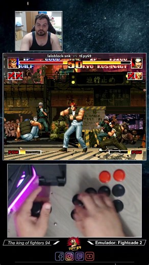 #kof94 #snk #neogeo #tepy69 #kyo #kusanagi