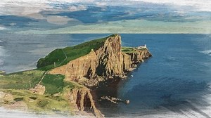 Watercolor Timelapse Sunset Neist Point Lighthouse Stock Footage Video (100% Royalty-free) 1054215158 | Shutterstock