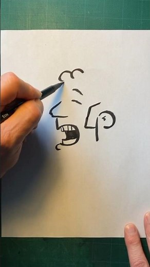 How to Draw Elvis Easy (using the Number 54) for Kids!