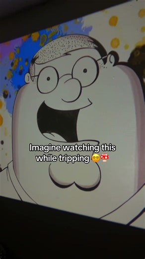 Imagine this off of 🍄 🌈 #projector #trippy