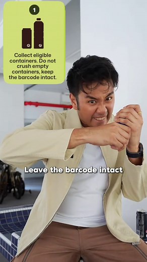 The Deposit Mark is not A.I!!! Not everything goes in the Return Right Machine! How do you get your 10 cents back? Watch on to learn then practice more sustainable habits from today onwards! :) @NEA Singapore