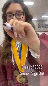 Before they loaded the busses this morning, some of our latest Skeeter Legacies signed out of MHS for the last time. We’re so proud of the Class of 2025, and cannot wait to see the amazing things they do with the rest of their lives. Check back soon for photos of today’s celebrations from both school and district staff. #skeeternation #empowerimpactlove #classof2025 #seniorsignout | Mesquite High School