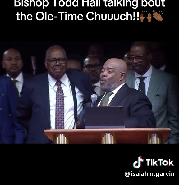 Bishop Todd Hall Preaching Old-Time Church Truths